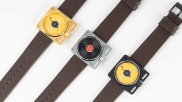 Vinyl Record Automatic Watch