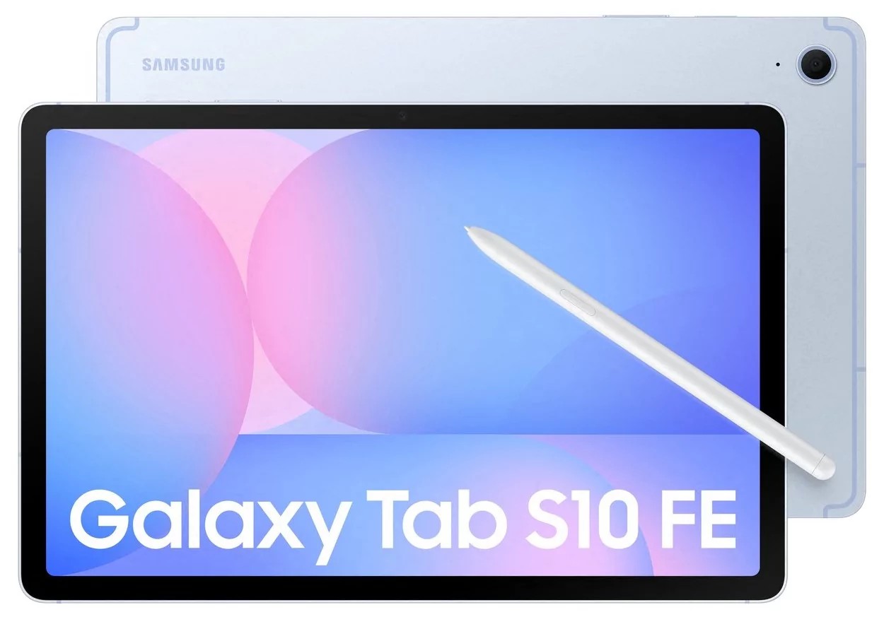 Galaxy Tab S10 FE er lettere enn forgjengeren, noe som gjør den enda mer praktisk å bære rundt på.