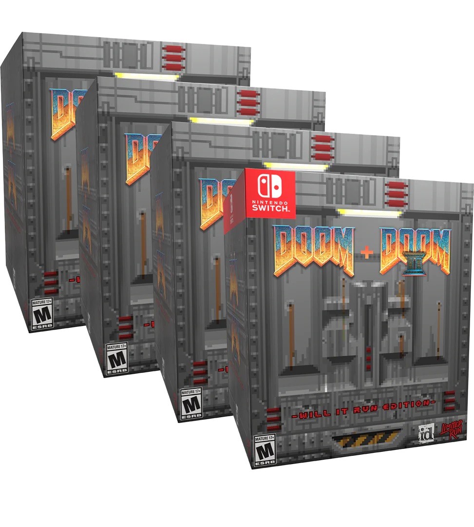 Denne DOOM Collector's Edition-boksen vil kunne kjøre DOOM - HarDet Denne DOOM Collector's Edition-boksen vil kunne kjøre DOOM