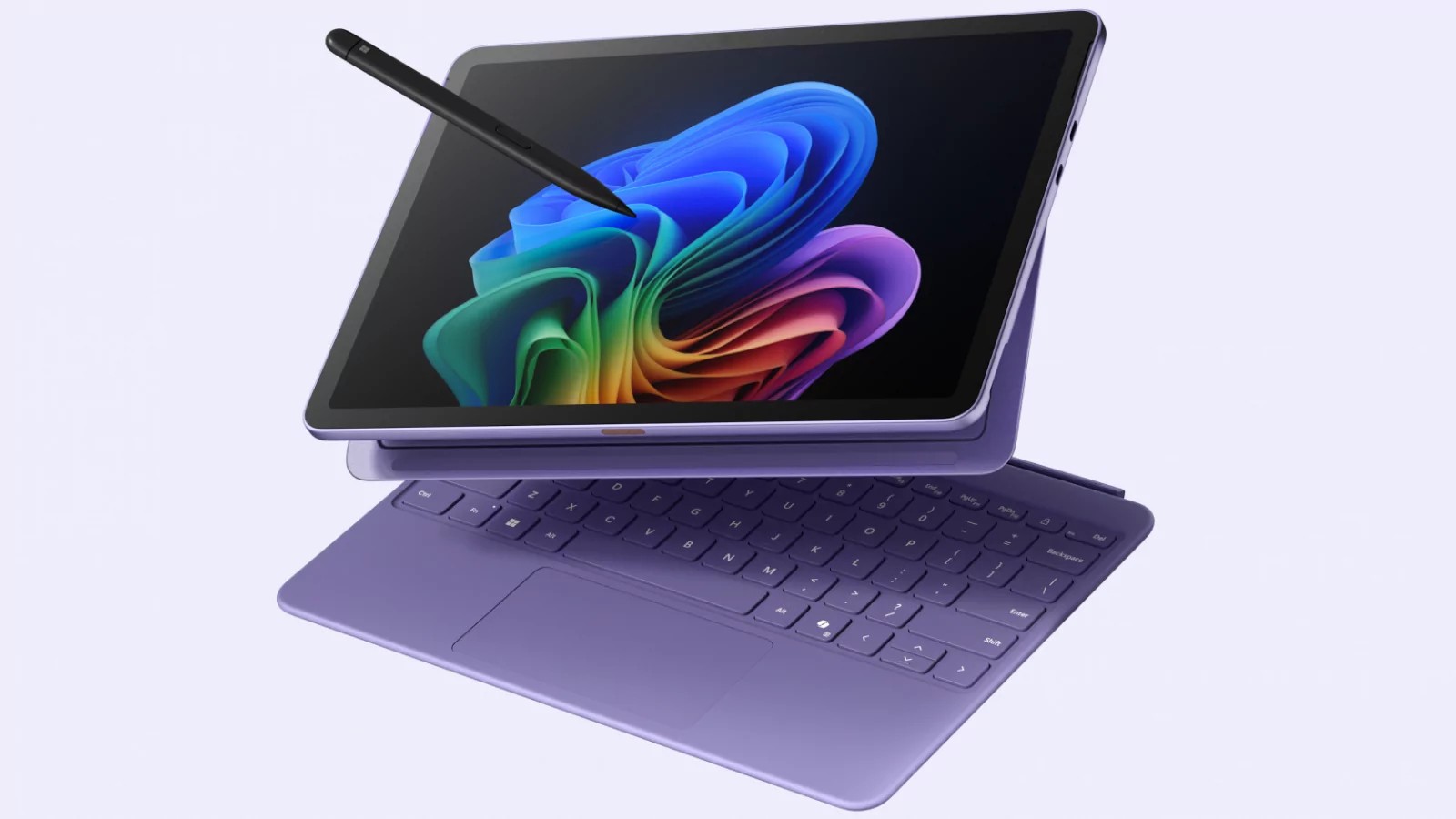 Nettbrettets innebygde batteri er nok til 16 timer med videoavspilling fra minnet, og den bærbare datamaskinens batterilevetid i dette scenariet er så mye som 23 timer.