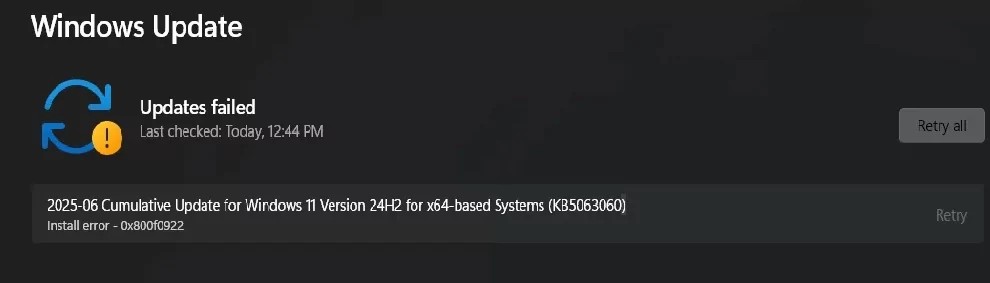 Ifølge utviklerne skulle KB5063060-oppdateringen fikse problemene knyttet til Easy Anti-Cheat, som tidligere hadde rammet Fortnite-spillere, men i stedet brakte den med seg nye. 