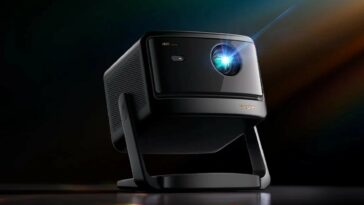 Dangbei DBOX02 Pro: Kraftig 4K-laserprojektor med Google TV, Netflix og 2000 ISO-lumen