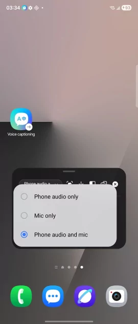 OneUI 8 får ny AI-funksjon som oversetter tale til tekst i sanntid
