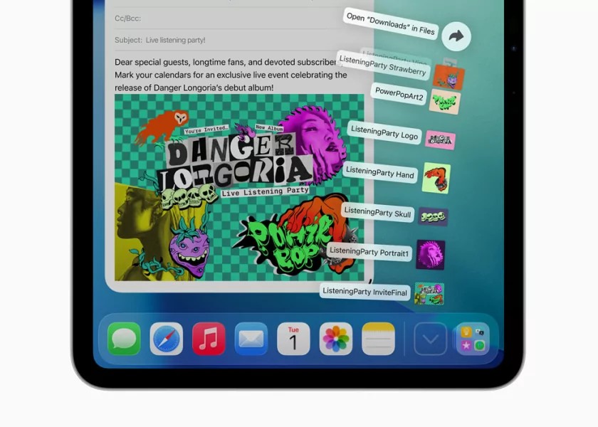 Designspråket Liquid Glass har også dukket opp i iPadOS 26.