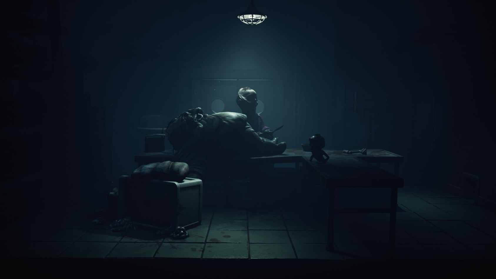 Dette er en av de mest skremmende scenene i spillet.