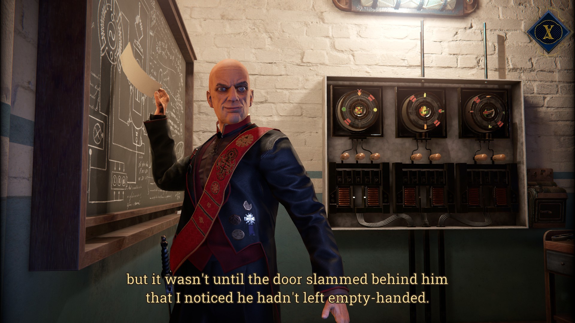 Spillet inneholder imidlertid også noe åpenbar improvisasjon. - HarDet Spillet inneholder imidlertid også noe åpenbar improvisasjon.