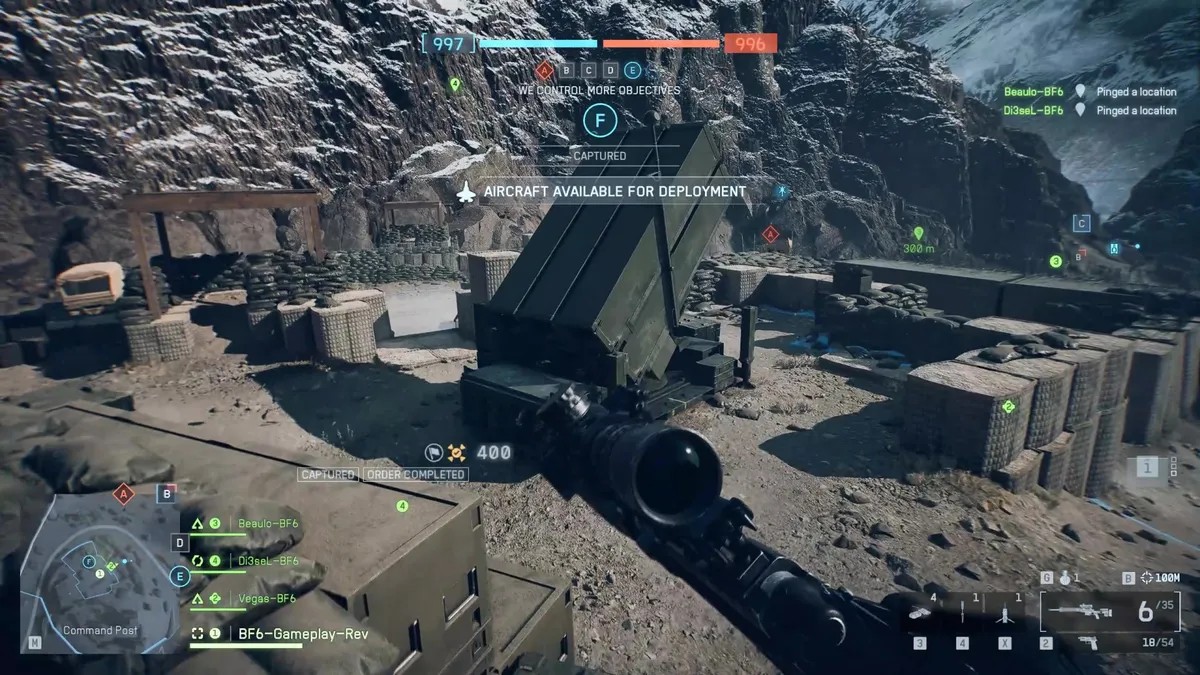 For å få tilgang til et jagerfly eller helikopter, må to hovedbetingelser være oppfylt: