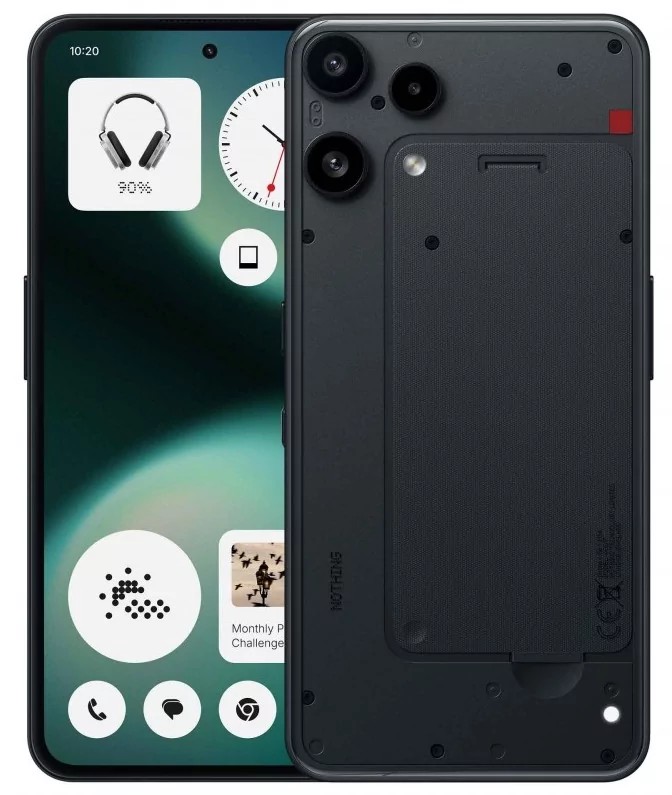 Denne modellen har imidlertid bare én LED-lampe som varsler deg om varsler, anrop og nedtellingen til kameraet.