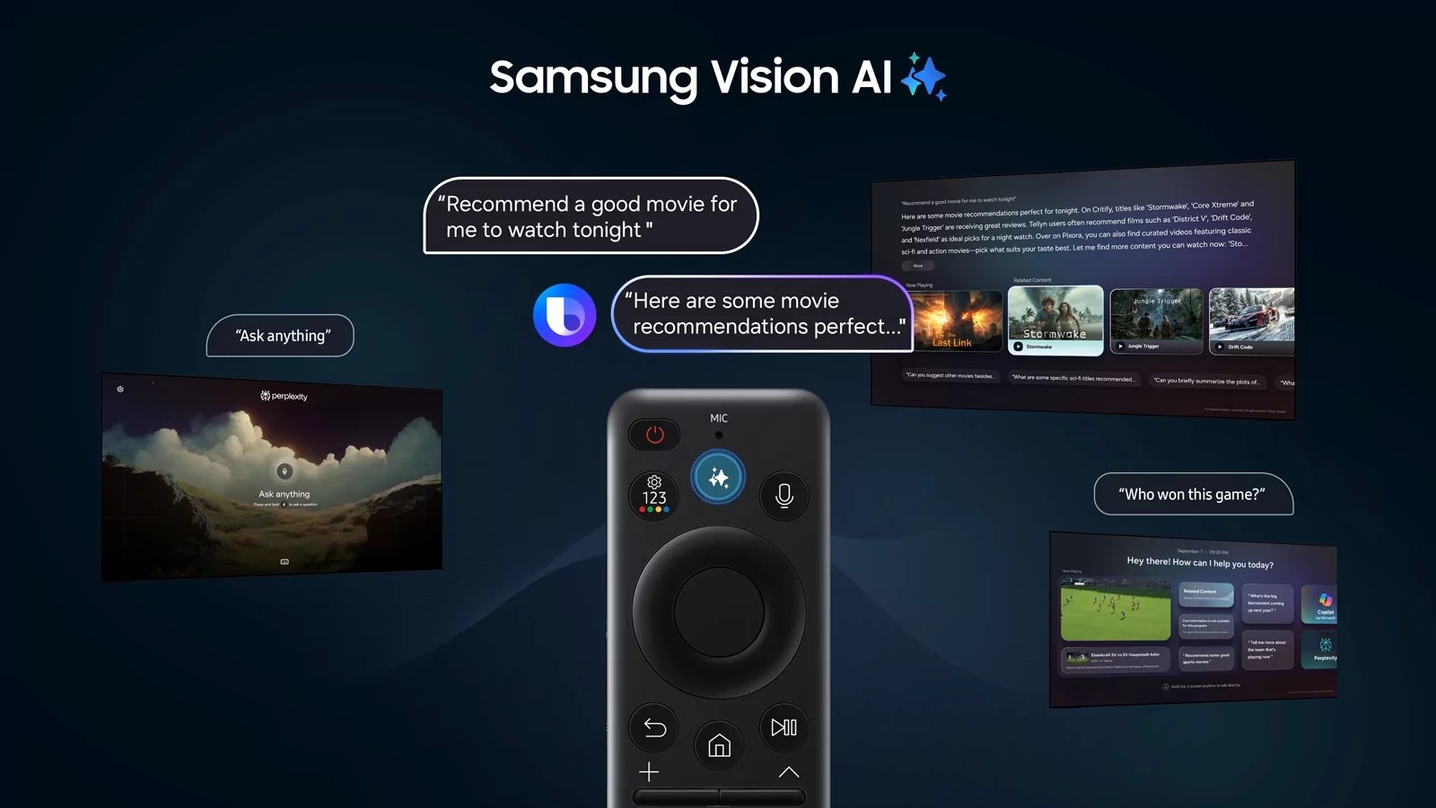 Samsung lanserer Vision AI Companion – gjør smart-TV-en intelligent og samtaleklart