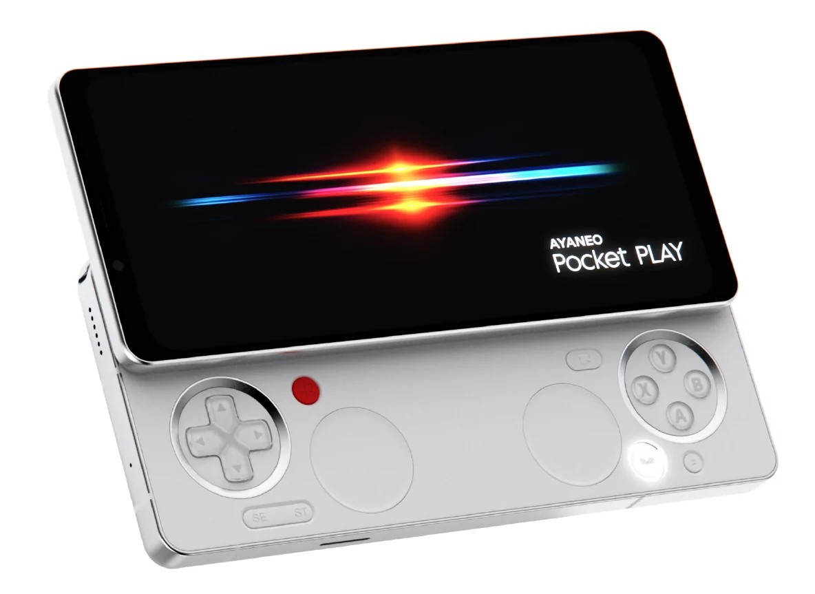 I tillegg til de klassiske kontrollene har den to sirkulære berøringsplater som kan brukes som virtuelle joysticks eller for å bevege markøren rundt på skjermen.