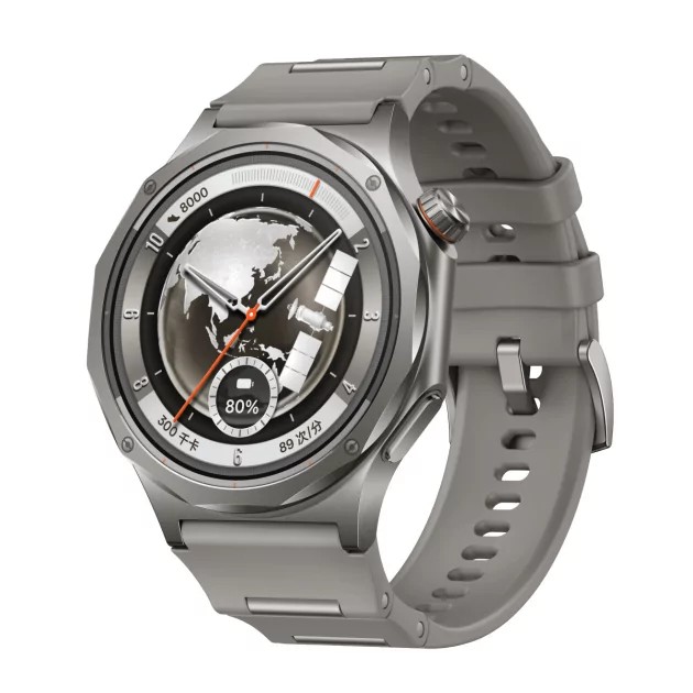 OPPO Watch X3 i titanutførelse med robust design og safirglass